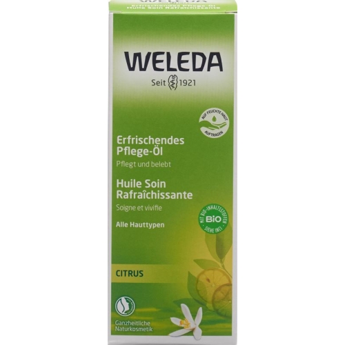 Weleda Citrus Erfrischungs-Öl Glasflasche 100ml buy online