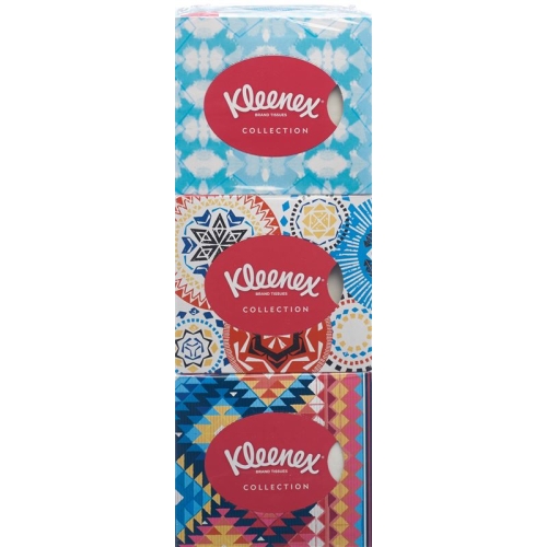 Kleenex Collection Kosmetiktue Wuerf Trio 3x 48 Stück buy online