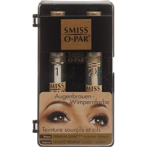 Smiss O Par Augenbrau- Wimpernf Prem Brau 2x 3ml buy online