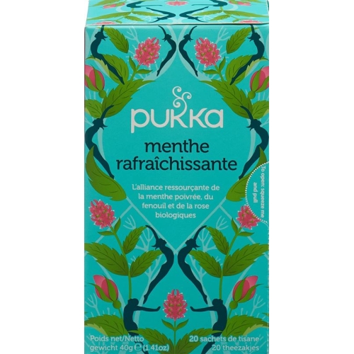 Pukka Menthe Rafraichissante The Bio Beutel 20 Stück buy online