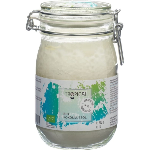 Tropicai Virgin Coconut Oil Bio Glas 1000ml buy online