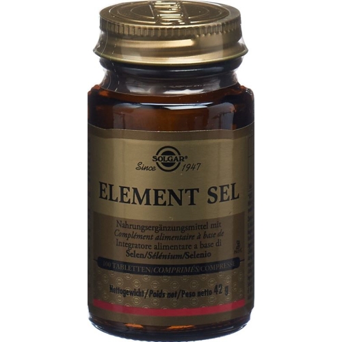 Solgar Element Sel Tabletten Flasche 100 Stück buy online