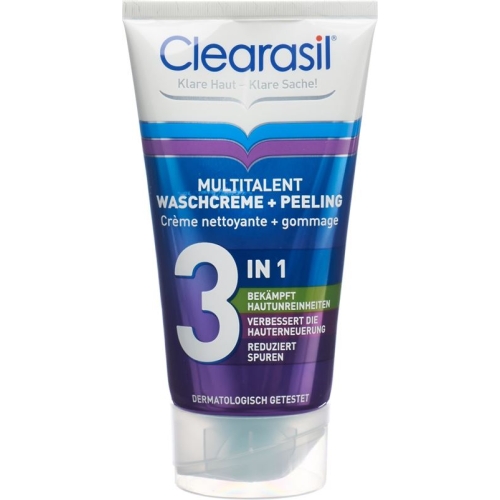 Clearasil Multitalent Waschcreme&peeling 150ml buy online