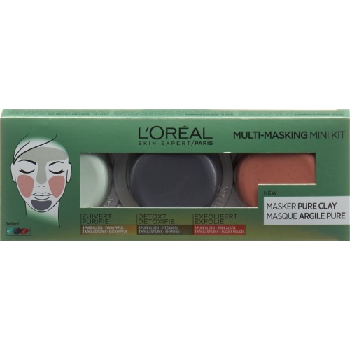 L'Oréal Dermo Expertise Oap Clay Multimasking Kit 30ml buy online