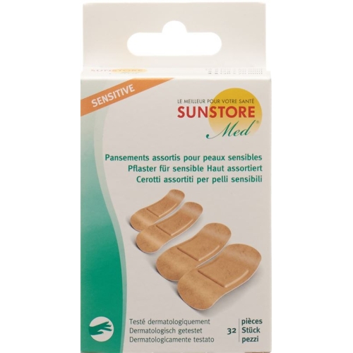 Sunstore Med Pflaster Sensible Haut Ass 32 Stück buy online