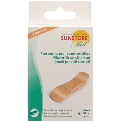 Sunstore Med Pflaster Sensible Haut 15 Stück buy online