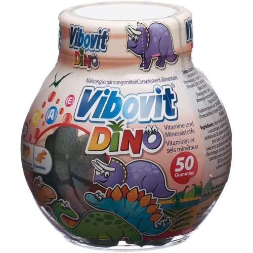 Vibovit Dino fruit gums tin 50 pieces buy online