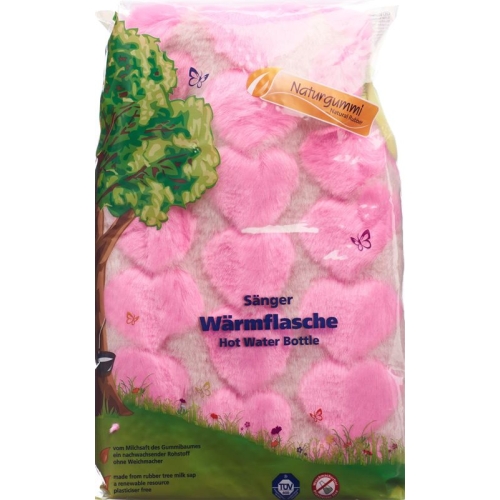 Sänger Hot-water bottle 0.8L plush cover Valentina buy online