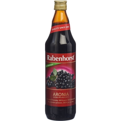 Rabenhorst Aronia Muttersaft Bio Flasche 750ml buy online