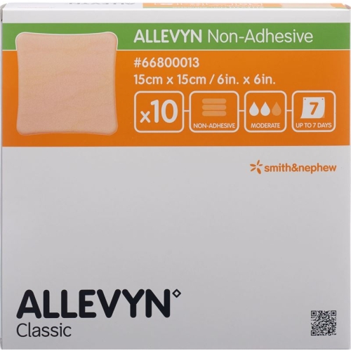 Allevyn Non-Adh Wundverband 15cmx15cm 10 Stück buy online