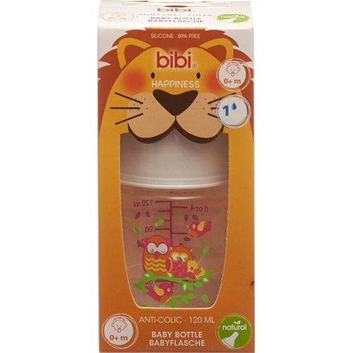 Bibi Flasche Sh Hp Pp 120ml Natsil 0+ Play New buy online