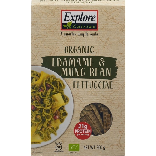 Explore Cuisine Fettuccine Edamame&mungo Bio 200g buy online