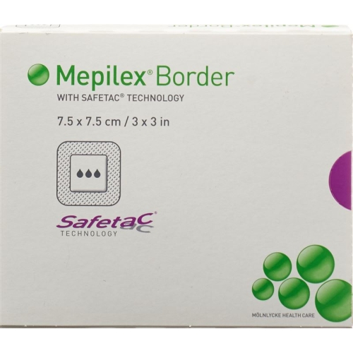 Mepilex (pi) Border Schaum Ver 7.5x7.5cm Sil 5 Stück buy online