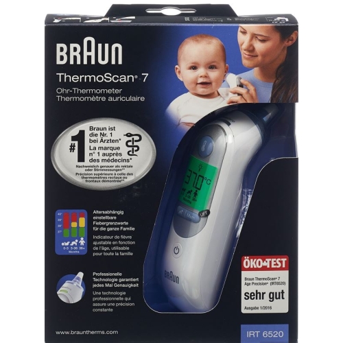 Braun (pi) Thermoscan Ohrthermometer 7 Irt 6520 buy online