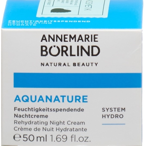 Boerlind Aquanature Feuchtigkeitssp Nachtcreme 50ml buy online