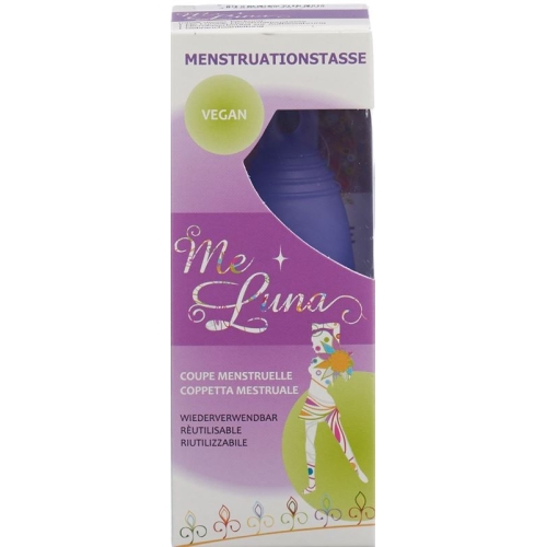 Me Luna Menstruationstasse Sport S Blau-Violett buy online