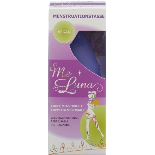 Me Luna Menstruationstasse Sport M Blau-Violett buy online