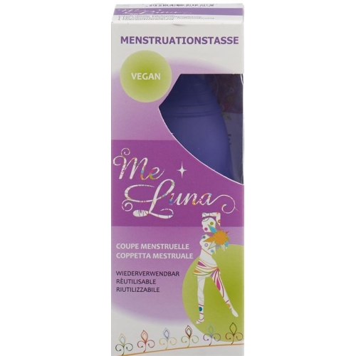 Me Luna Menstruationstasse Sport L Blau-Violett buy online