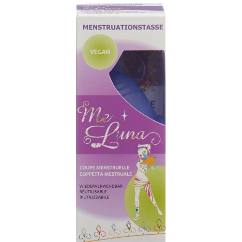 Me Luna Menstruationstasse Sport Shorty M Blau-vi buy online