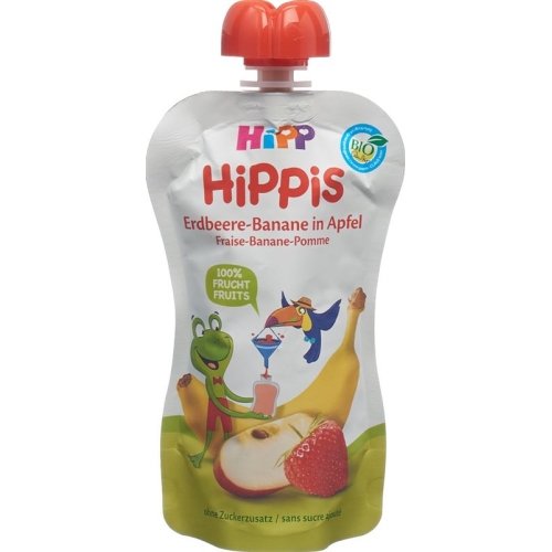 Hipp Erdbeere-Banane Apfel Ferdi Frosch 100g buy online