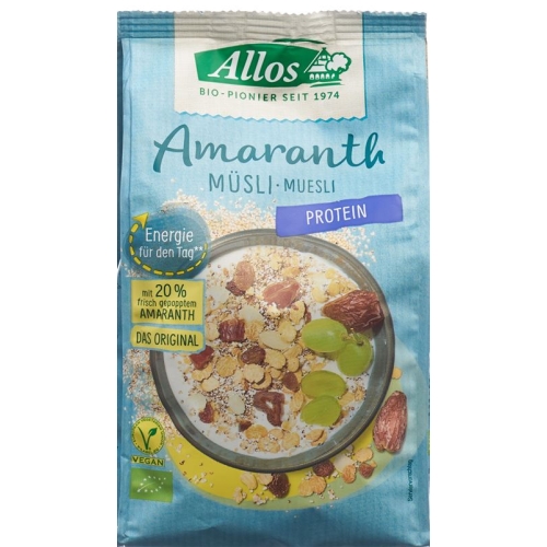 Allos Amaranth Muesli Protein 375g buy online