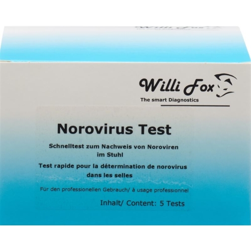 Willi Fox norovirus stool test 5 pcs buy online