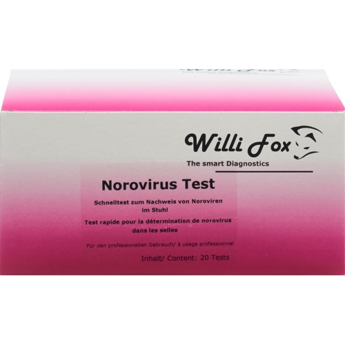 Willi Fox norovirus stool test 20 pieces buy online