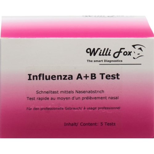 Willi Fox Influenza A & B Test 5 pcs buy online