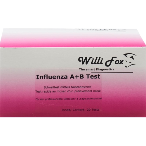 Willi Fox Influenza A & B Test 20 pcs buy online