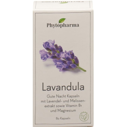 Phytopharma Lavandula Kapseln Dose 80 Stück buy online