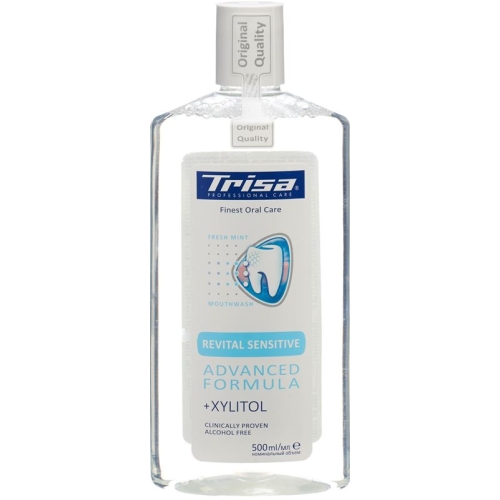 Trisa Mundspülung Revital Sensitive Flasche 500ml buy online