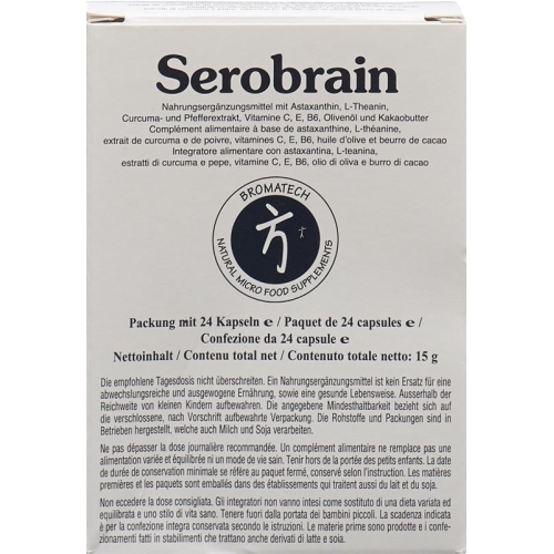 Bromatech Serobrain Kapseln Blister 24 Stück buy online