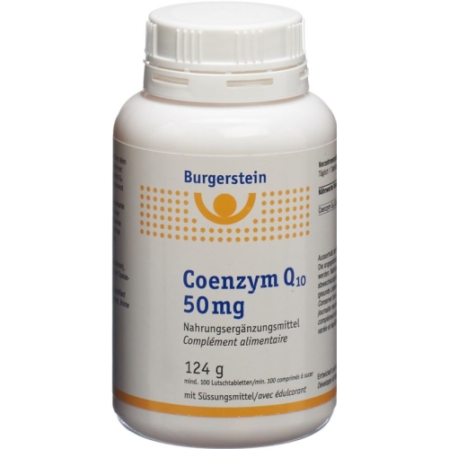 BURGERSTEIN Coenzym Q10 Lutschtablets 50 mg buy online