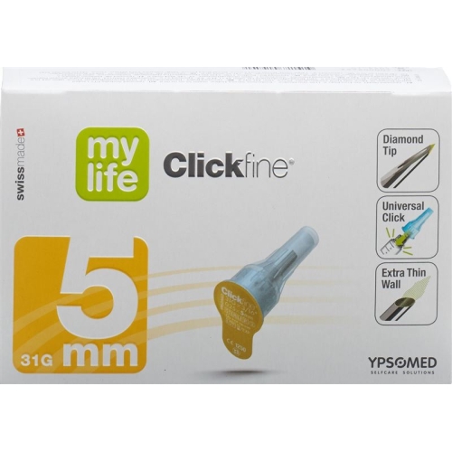 Mylife Clickfine Pen Nadeln 5mm 31g 100 Stück buy online