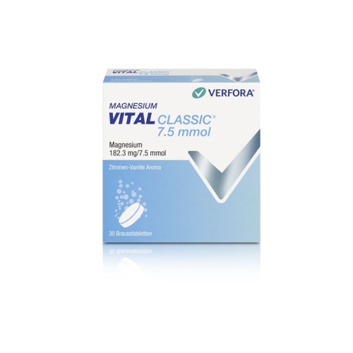 Magnesium Vital Classic Brausetabl 7.5 mmol 30 pcs buy online