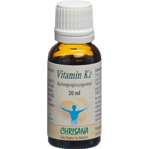 Chrisana Vitamin K2 Tropfen Pip Flasche 20ml buy online