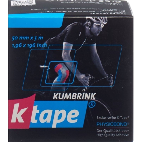 K-tape 5cm X 5m Blau (neu) Rolle buy online