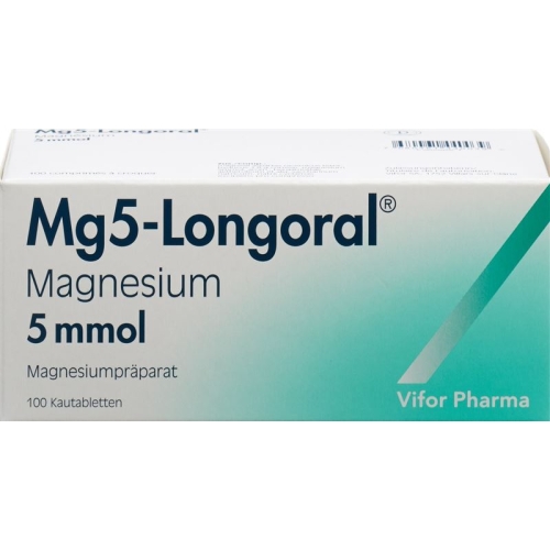 Mg5-longoral Kautabletten 5 Mmol 100 Stück buy online