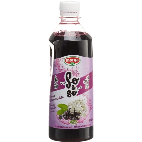 So&so Aronia-holunderblüte Konzentrat Bio Flasche 5dl buy online