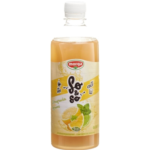 So&so Zitrusfrüchte Konzentrat Bio Flasche 5dl buy online