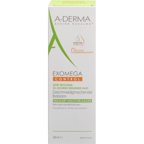 A-derma Exomega Ctrl Balsam Fd 200ml buy online