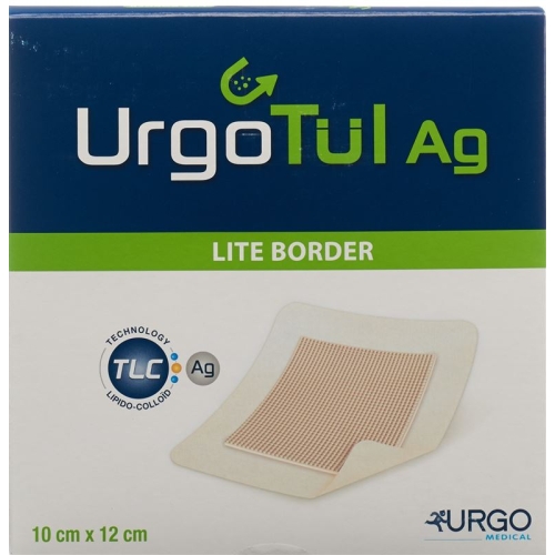 Urgotuel Ag Lite Border Wundauflage 10x12cm 10 Stück buy online