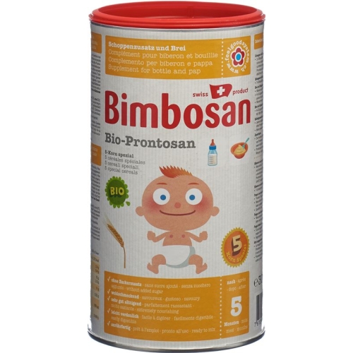 Bimbosan Organic Prontosan Powder 5 Grain Spez Can 300g buy online