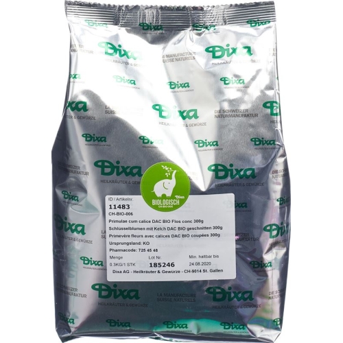 Dixa Schlüsselblumen mit Kelch Dac Bio geschnitten 300 buy online