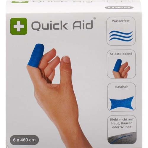 Quick Aid Pflaster 6x460cm Blau Rolle buy online