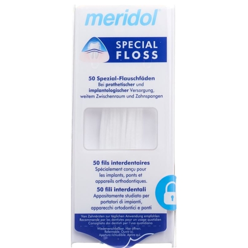 Meridol Spezialfloss 50 Stück buy online