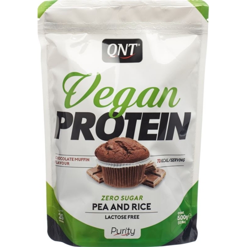 Qnt Vegan Protein Zero Sug-Lact Fr Choc Muff 500g buy online