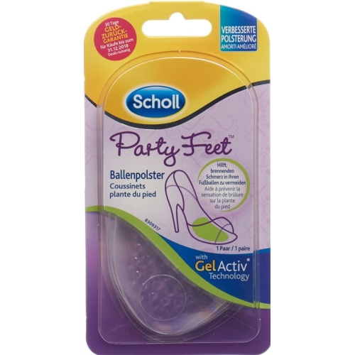 Scholl Party Feet ball pads 1 pair buy online