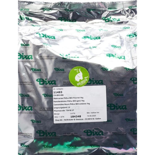 Dixa Kamillenblüten Pheur Bio Ganz 1kg buy online