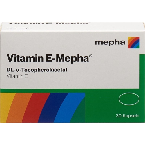 Vitamin E Mepha Kapseln 30 Stück buy online